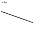thumbnail image 3 of Uxcell 4Pcs Carbon Fiber Tube 6 x 8 x 420mm Pultruded Carbon Fiber Tubing for RC Airplane Kite Wing Quadcopter Arm, 3 of 5