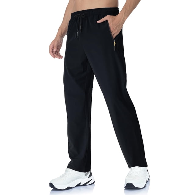 Pantalones Jogger Rapoo para Hombre, Secado Rápido, Deportivos, Color Negro, Talla 3XL