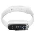 thumbnail image 3 of Reloj digital con pantalla LED, recargable durante 12 o 24 horas, elegante reloj de pulsera electrónico para hombres y mujeres, color blanco, 3 of 12