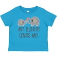 thumbnail image 3 of Inktastic My Auntie Loves Me Boys or Girls Baby T-Shirt, 3 of 5