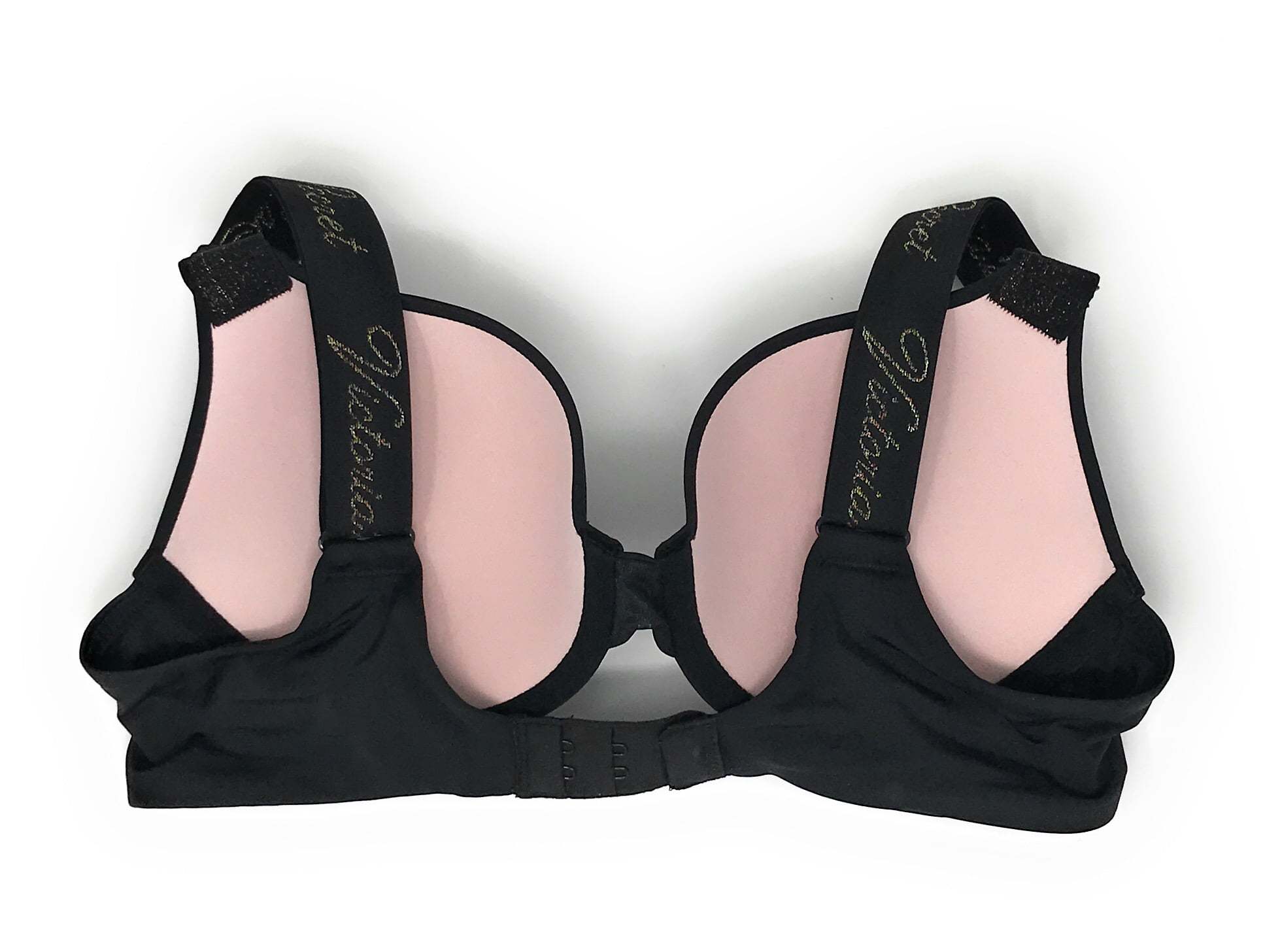 Victoria's Secret T-shirt push up full coverage black bra size 34DD - $23 -  From Iriana