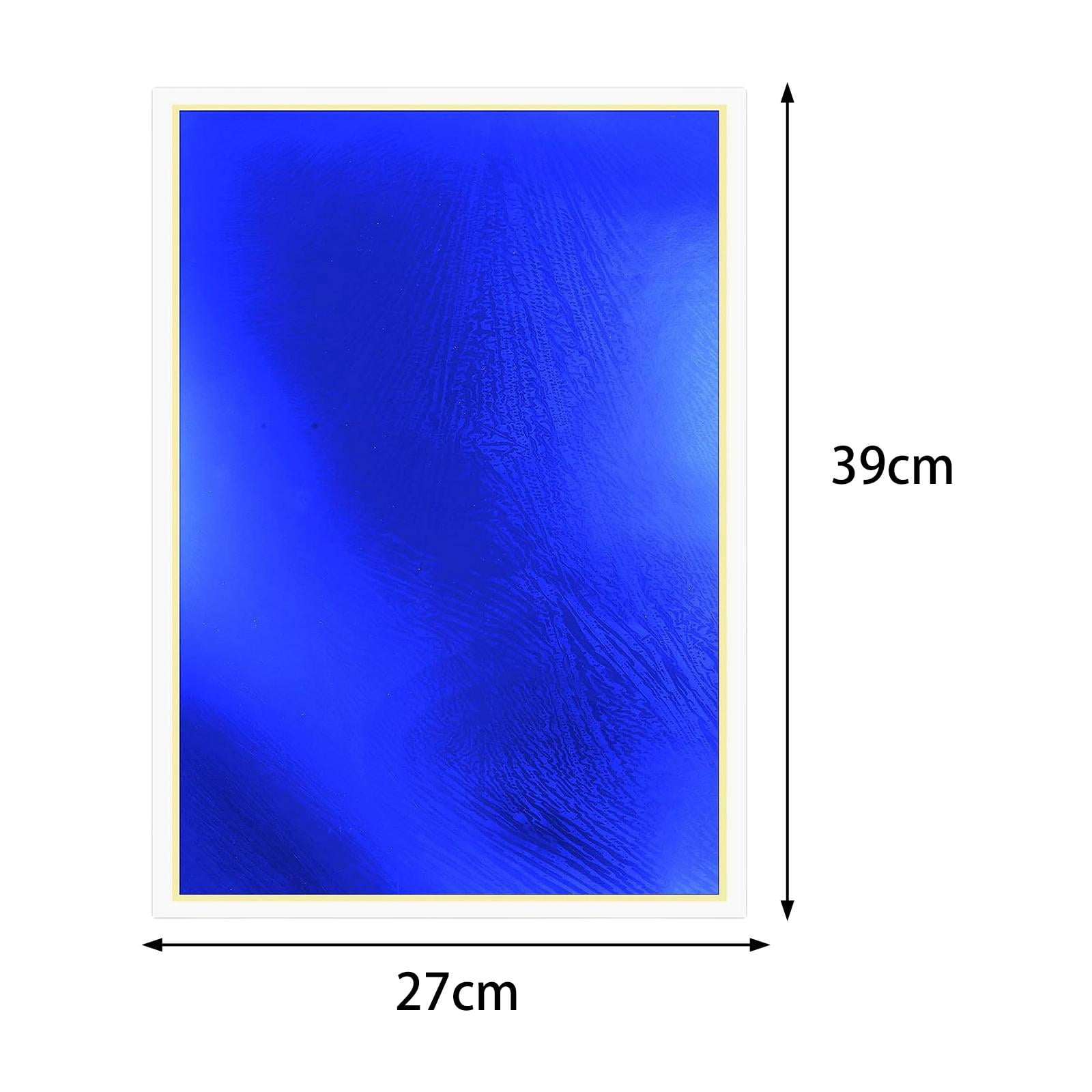 SunniMix Engraving Marking Paper Durable Color Paper for Ceramics Cutting Metal blue