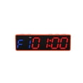 thumbnail image 1 of Decodeary Convenient Gym Timer With Adjustable Volume Easy To Carry Volume Of Timer Can Orange frame Blue and red font, 1 of 6