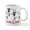 White, variant on CafePress - I Love Ewe Mug - 11 oz Ceramic Mug - Novelty Coffee Tea Cup