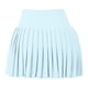 thumbnail image 5 of Falda plisada de tenis para mujer con pantalones cortos: falda pantalón deportiva, para correr, con bolsillos, cintura elástica, varias tallas, 5 of 5