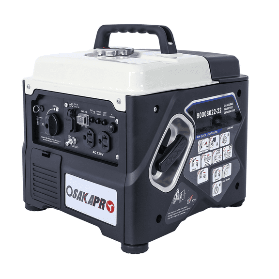 Portable Inverter Generator 1200W ultra-quiet gas engine EPA Compliant Eco-Mode