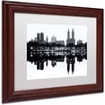 thumbnail image 2 of Trademark Fine Art "Central Park West II" Canvas Art by David Ayash, White Matte, Wood Frame, 2 of 4