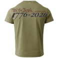 thumbnail image 3 of 250 Anniversary T Shirts for Men United States Usa Flag Print Crew Neck Short Sleeve Muscle Tops Big and Tall Regular Fit Breathable Comfy Shirts, Army Green, #01 Army Green, 3 of 3