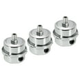 thumbnail image 1 of Unique Bargains G1/4 Air Compressor Silencers Filter, 3 Pack Intake Muffler, Silver Tone, White, 1 of 5