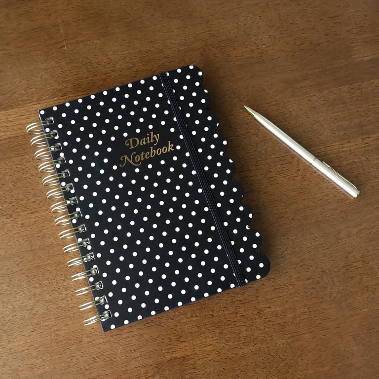 Hardcover Spiral Journal with Scalloped Edge photo 8