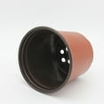 thumbnail image 6 of Lightweight Plastic Plant Pots with Drain Holes for Seedlings and Cuttings Perfect for Starting, 6 of 8