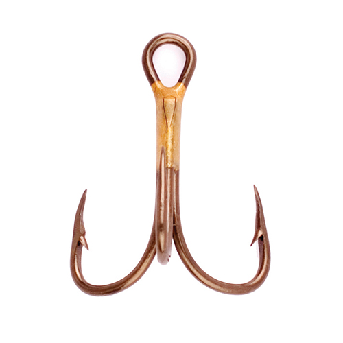 Eagle Claw 374AH1 Treble Fishing Hook Size 1 2X Strong