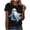 Z18-Multicolor-frostluinai ladies graphic tees, variant on Frostluinai Womens Halloween Spooky Season T Shirts Funny Witches Graphic Tees Short Sleeve Crewneck Everyday Casual Daily Wear Tops S-5XL