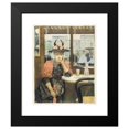 thumbnail image 2 of Albert-Emmanuel Bertrand 12x14 Black Modern Framed Museum Art Print Titled - The Absinthe Drinker (1895-1905), 2 of 5