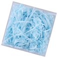 thumbnail image 1 of Relleno de rafia de papel Lafite Ounissouiy 1 paquete colorido para decoración de fiestas Azul claro, 1 of 6
