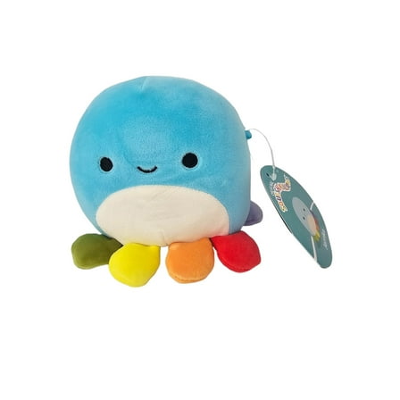 Squishmallows Mini 5-Inch Jerrika the Octopus - Official Jazwares Plush - Collectible Soft & Squishy Mini Octopus Stuffed Animal Toy - Add to Your Squad - Gift for Kids, Girls & Boys