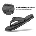 thumbnail image 4 of NORTIV 8 Men's Thong Flip Flops Sandals Comfortable Light Weight Beach Sandal, 4 of 7