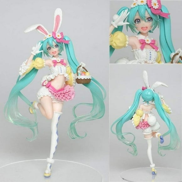 Hatsune Miku Figure Rabbit Ears Miku Figure Anime Girl Figure Action Figure