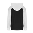 thumbnail image 6 of ShiShine Hoodies for Women Lightweight Long Sleeve Sweatshirt Loose Fit Color Block Tunic Tops with Pockets 2025, 6 of 7