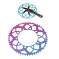 thumbnail image 3 of Plato de bicicleta Aleación de aluminio 54/56T Velocidad única Ancho estrecho 104BCD Anti-caída Cola Bicicleta, 3 of 7