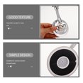 thumbnail image 4 of Miangastore Adjustable Angle Shower Handle Holder Silver 1Pcs 5.5x2.8x2.6in, 4 of 9