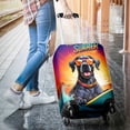thumbnail image 3 of Retro Surfing Great Dane in Cool Sunglasses Hello Summer Waves Travel Luggage Cover Danes Dog Lover Gifts Suitcase Dust Protective Decor - 10001, 3 of 5