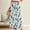 Blue, variant on ZHENHONG Casual Pants for Women Womens Wide Leg Palazzo Pants Boho Floral 2025 Summer Beach Culottes Flowy Casual Trousers For Vacation