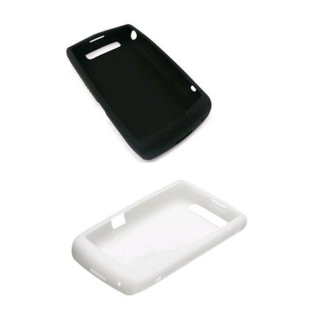 UPC 753182170725 product image for BlackBerry Silicon Gel Case for BlackBerry Bold 9700 - (White & Black) | upcitemdb.com