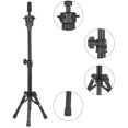 thumbnail image 3 of Anself Wig Tripod Stand Mannequin Stand Holder Manikin Head Tripod Stand Non-Slip Base Adjustable Height, 3 of 5