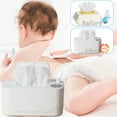 thumbnail image 3 of ZOUBAOQ Baby Wipe Warmer and Dispenser, Large Capacity Wipes Holder, Fast and Even Heating, Baby Wipes Warmer, Diaper Wipe Warmer with Night Light, 24-Hour Smart Thermostat, for Home, 3 of 9