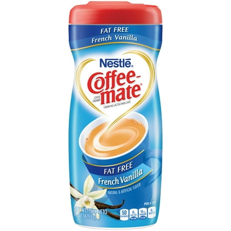 Coffee Mate Fat Free Powder Coffee Creamer French Vanilla 15 Oz Coffee Mate Fat Free Powder Coffee Creamer French Vanilla 15 Oz