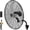 24in, variant on Senfot 18 Inch Oscillating Wall Mount Fan- 120V 60Hz Three Speed Adjustable- Black Powder Coated Industrial Swing Wall Fan- Non-Waterproof