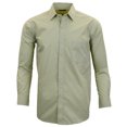 thumbnail image 2 of Manchester Camisa de Vestir Regular Fit  Olivo, 17" Cuello 33" Manga Manchester 5030M, 2 of 4