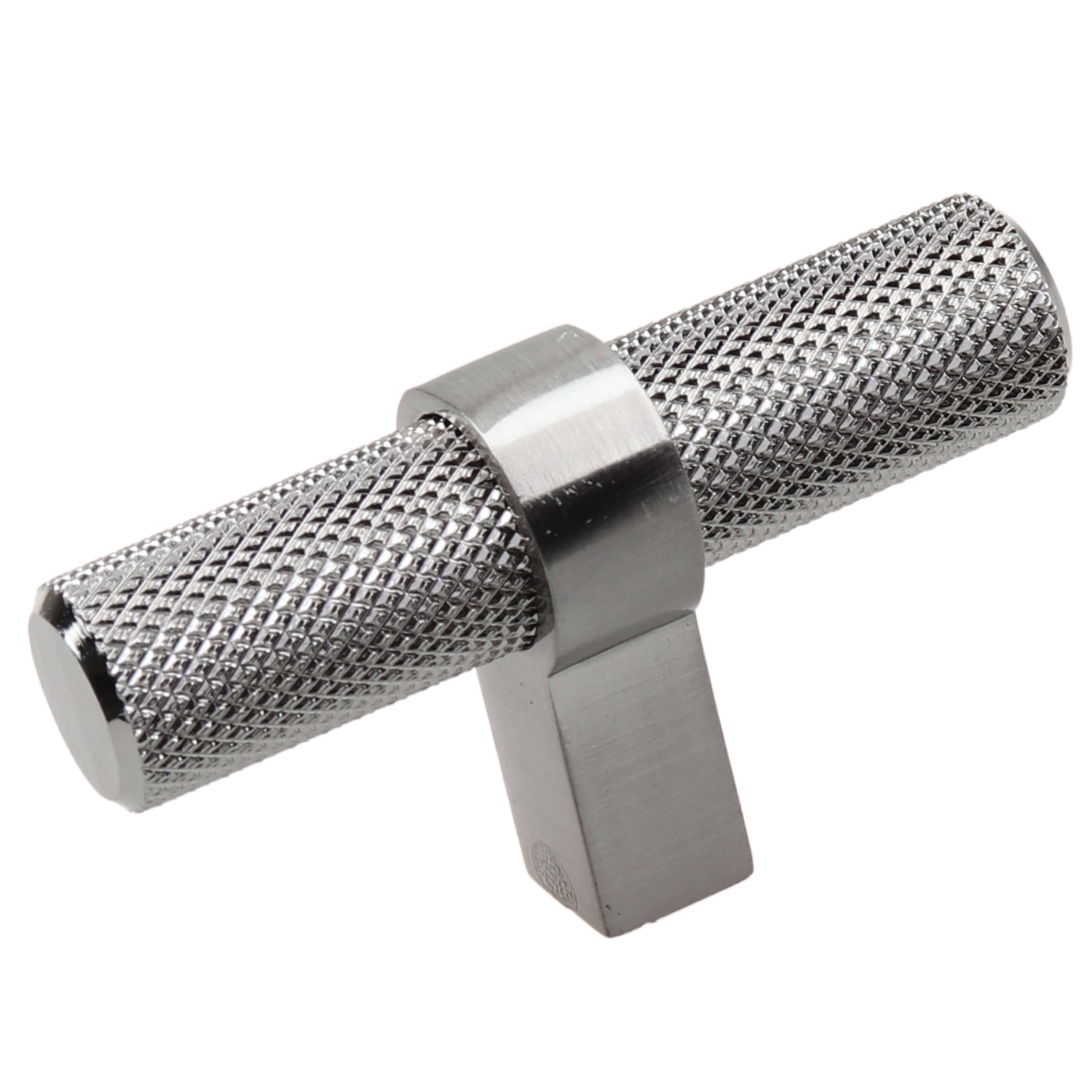 21/4 in. European Knurled Solid Steel TBar
