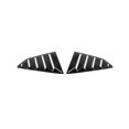 thumbnail image 1 of Rear Side Window Louvers For 2017-2023 Window Glass Blinds Accessories, Abs Carbon Fiber, 1 of 5