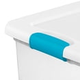 thumbnail image 3 of Sterilite Boîte de Rangement Empilable Transparente de 15 Litres (72 Pack), 3 of 6