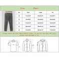 thumbnail image 3 of YUELONGHU Adult Men Casual Pants Mens Pants Mens Autumn Winter Casual Pant Sports Pants with Pocket Fashion Long Pants, 3 of 4