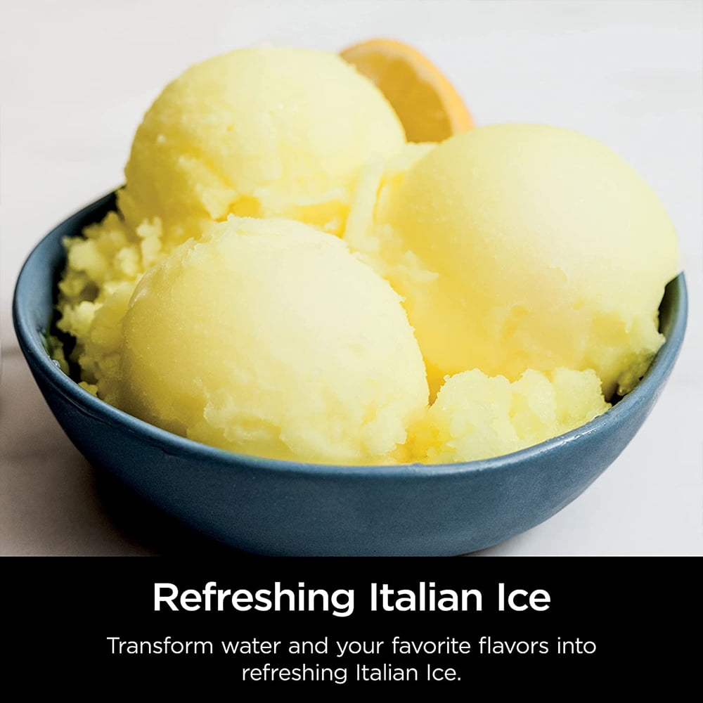 Restored Ninja NC501 CREAMi Deluxe 11-in-1 XL Ice Cream Maker Silver Bundle with 2 YR CPS Enhanced Protection Pack (Refurbished)