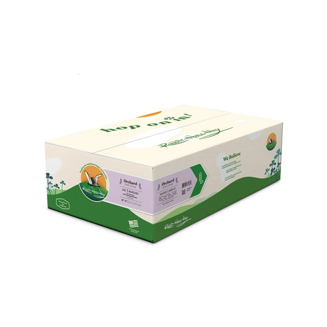 Rabbit Hole Hay - Ultra Premium Soft Orchard Grass for Small Pets - 10 lb Box - Soft & Fresh