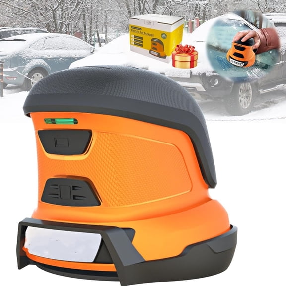 Electric Ice Scraper, Ice Scrapers for Car Windshield, Ice Removal Tool for Car in Winter, Handheld Snow Scraper for Car, Cordless Snow Remover, Portable De-ice Tool