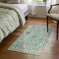 thumbnail image 4 of Moynesa 2'x3' Insect Entryway Rug,Washable Rug Soft Kitchen Rug Non-Slip, Ultra-Thin Door Mat Indoor Entrance Stain Resistant Small Rug Low-Pile Throw Rug for Bathroom Bedroom Light Green, 4 of 8