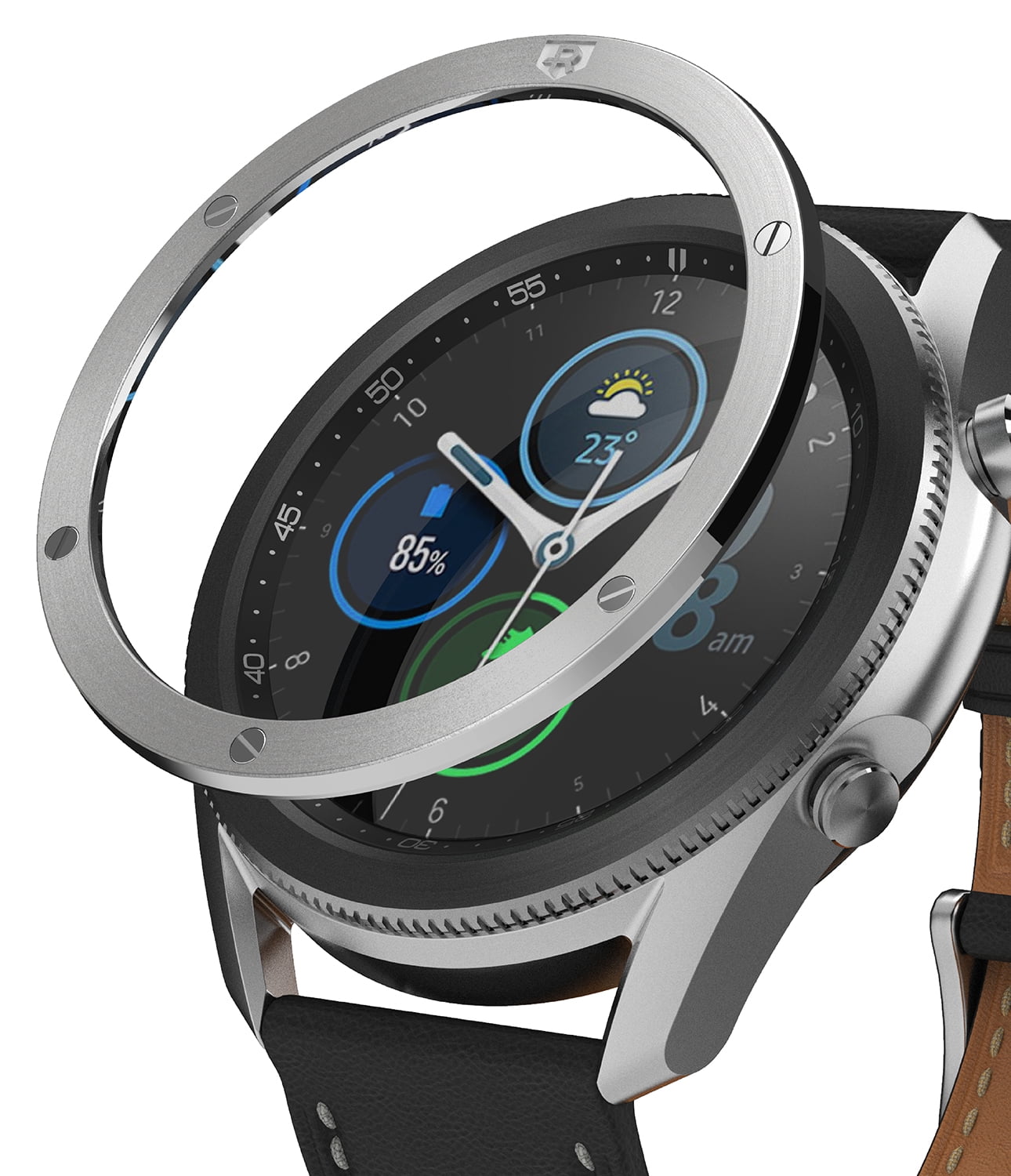 Ringke Bezel Styling for Galaxy Watch 3 Case, Galaxy Watch 3 45mm Cover ...