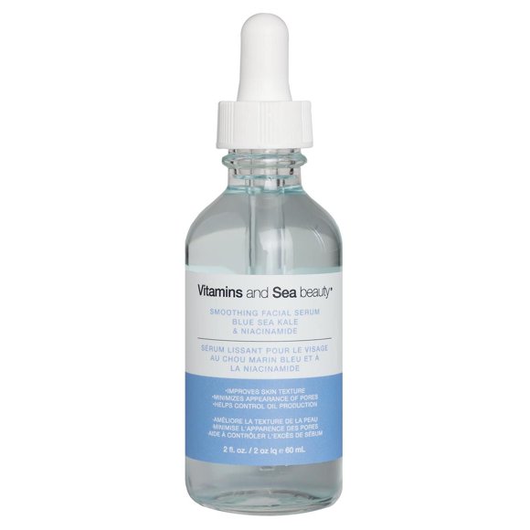 Vitamins and Sea beauty Sérum Lissant pour le Visage au Chou Marin Bleu et à la Niacinamide