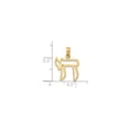 thumbnail image 2 of 14K Gold Chai Cut-Out Pendant, 2 of 4