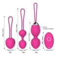 thumbnail image 6 of SISU 4PCS KEGEL TRAINER SET WIRELESS REMOTE CONTROL USB CHARGING - Adult Pleasure Toy, 6 of 8