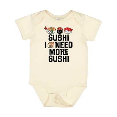 

Inktastic Funny Sushi Lover Gift Baby Boy or Baby Girl Bodysuit