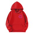 thumbnail image 5 of SXcggal Girl's Hoodie Long Sleeve Soft Sweatshirt Graphic Hoody Kids Cute Pullovers Top Clothes For Teens Stylish Cute Casual Girls Pullover, 5 of 8