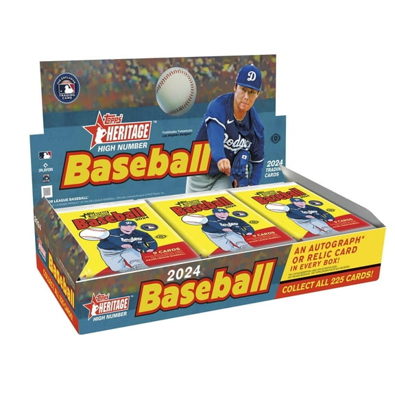 2024 Topps Heritage High Number Baseball Hobby Box