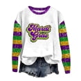 thumbnail image 1 of Blouses pour Femmes,T-Shirt Ample Imprimé pour Femmes à Manches Longues Blouse à Col Rond Décontractée,Blouses pour Femmes T-Shirts pour Femmes,Blouses à Manches Longues pour Femmes, 1 of 4