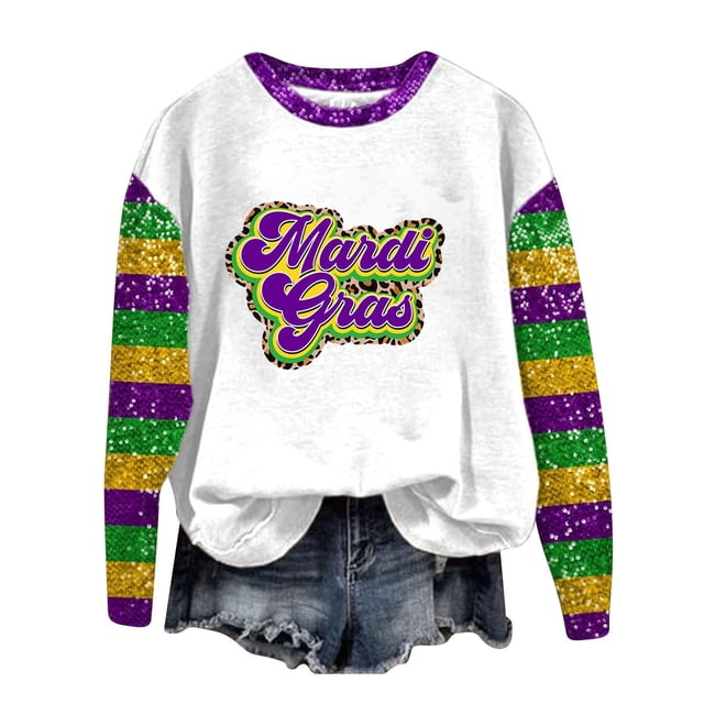 Blouses pour Femmes,T-Shirt Ample Imprimé pour Femmes à Manches Longues Blouse à Col Rond Décontractée,Blouses pour Femmes T-Shirts pour Femmes,Blouses à Manches Longues pour Femmes